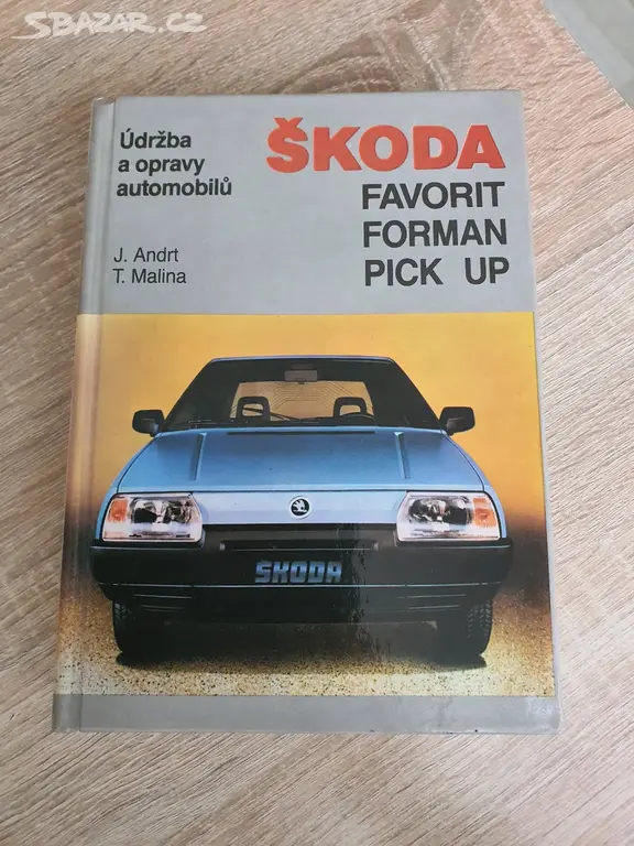 Náhled: Kniha škoda favorit ,forman Pick up